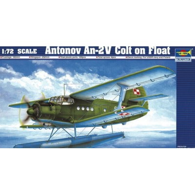 ANTONOV An-2V Colt on Float - 1/72 SCALE - TRUMPETER 01606